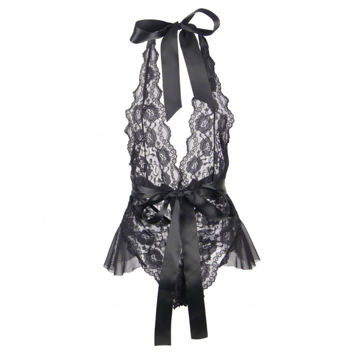 Body Lingerie Dentelle Bleu Marine Suggest – Bonnet C, Taille 85, Avec Armatures, Occasion En Très Bon état